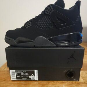 Air Jordan 4 Black Cat Size 10